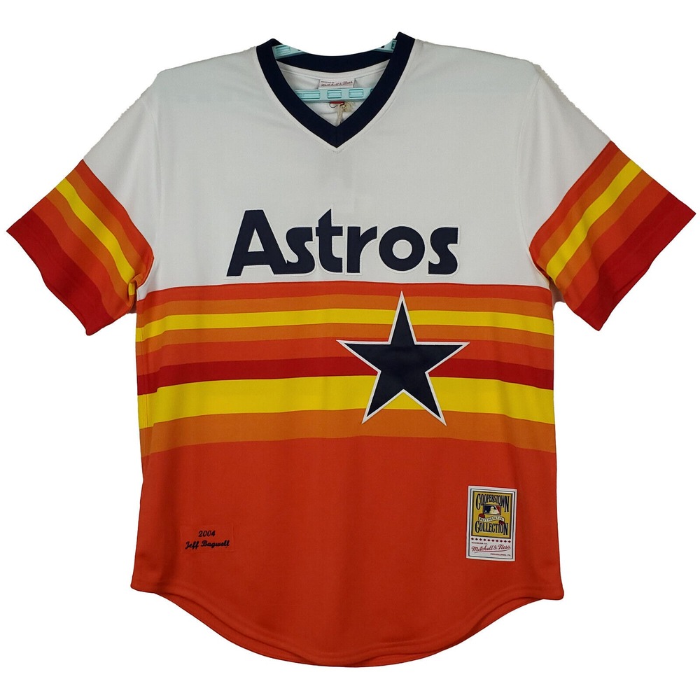 Authentic Jeff Bagwell Houston Astros Mitchell & Ness MLB XL XLarge Jersey NWT
